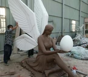 不銹鋼鍛銅雕塑